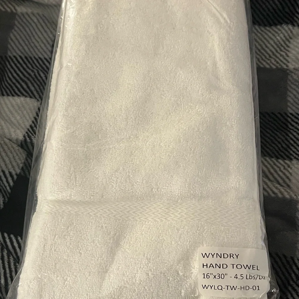 White Hand Towel